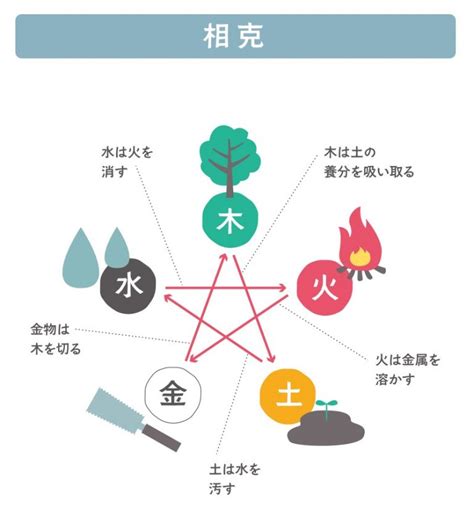 木剋土 意味|五行と九星